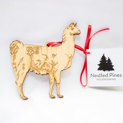 Animal World and Snake Farm Zoo Christmas Ornament