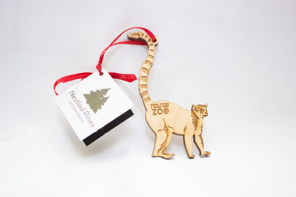 Animal World and Snake Farm Zoo Christmas Ornament