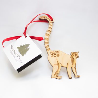 Animal World and Snake Farm Zoo Christmas Ornament